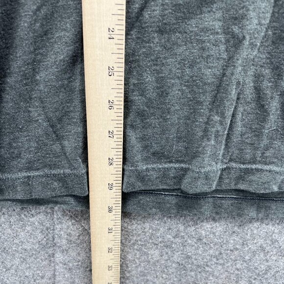 Nike Shirt Men Extra Large Gray Red Athletic Crewneck Swoosh Gym Just Do it - Picture 7 of 12